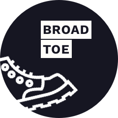 Broad Toe Icon